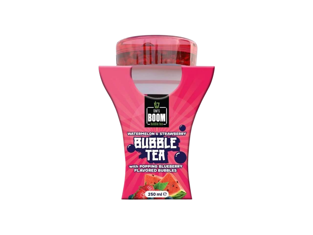 Bubble Tea Blueberry, Strawberry and Melange - 250ml