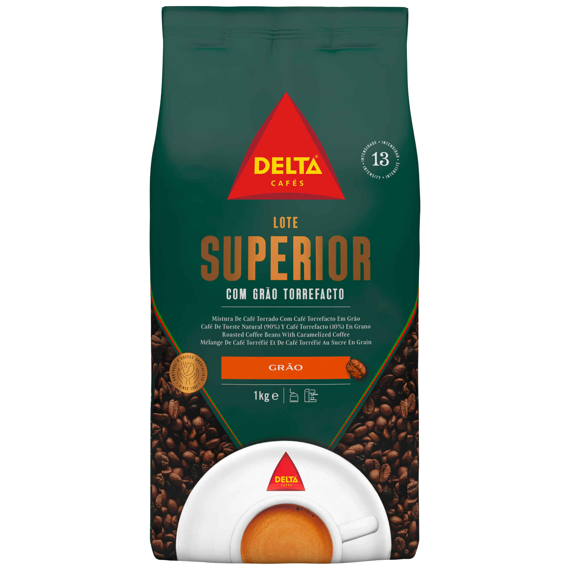 Café Delta em Grão Lote Superior • 1 KG – Made in Market