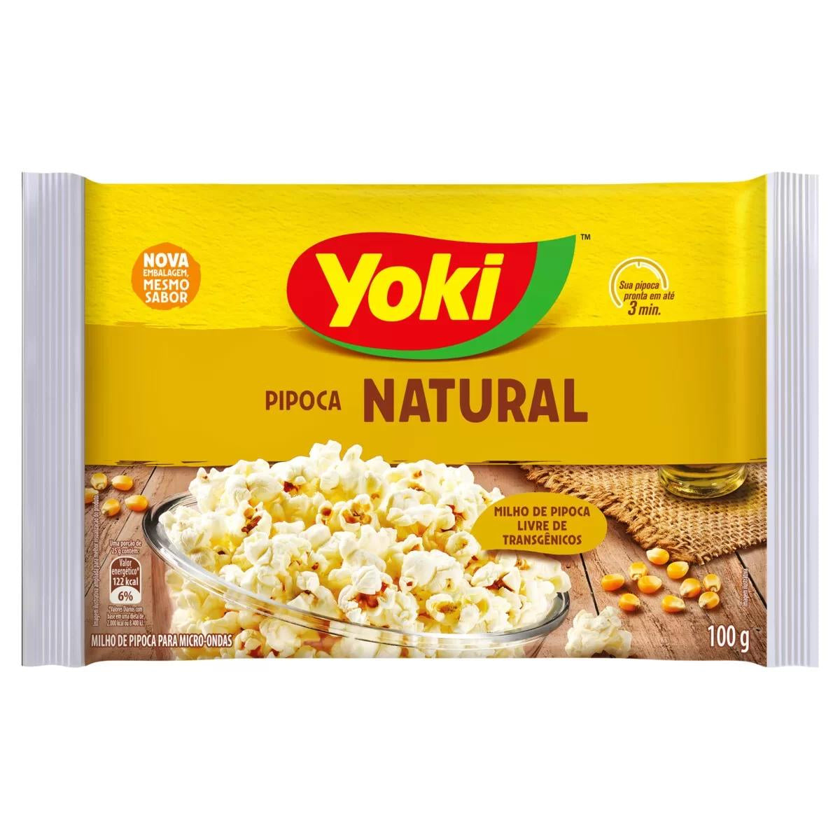 Natürliches Mikrowellen-Popcorn – 100 g