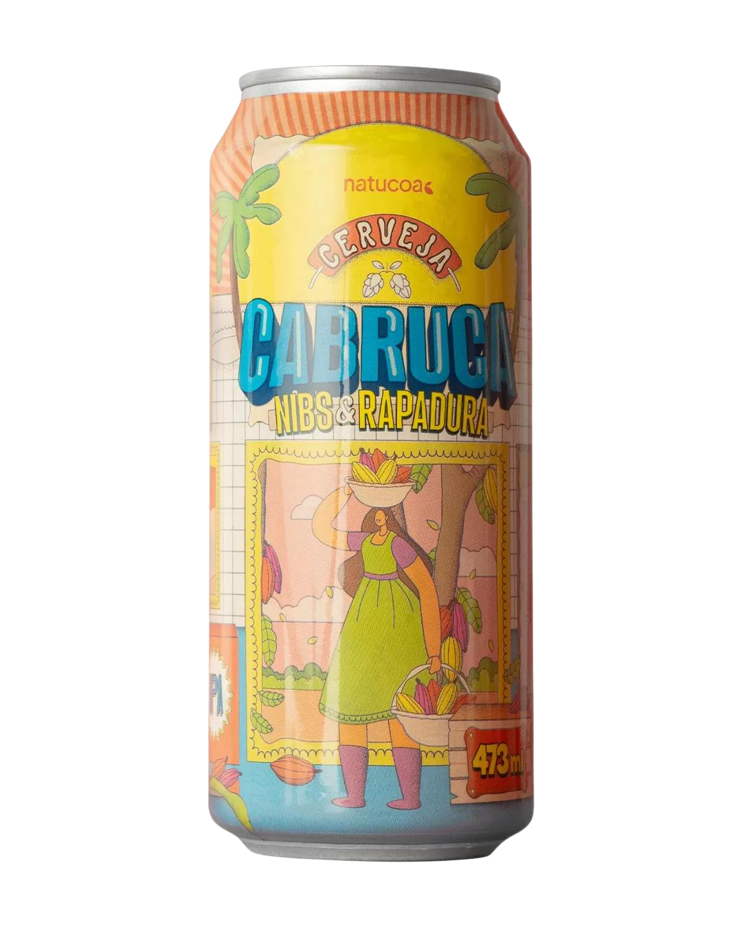 Cabruca Nibs Rapadura Ipa Cocoa Beer - 473ml