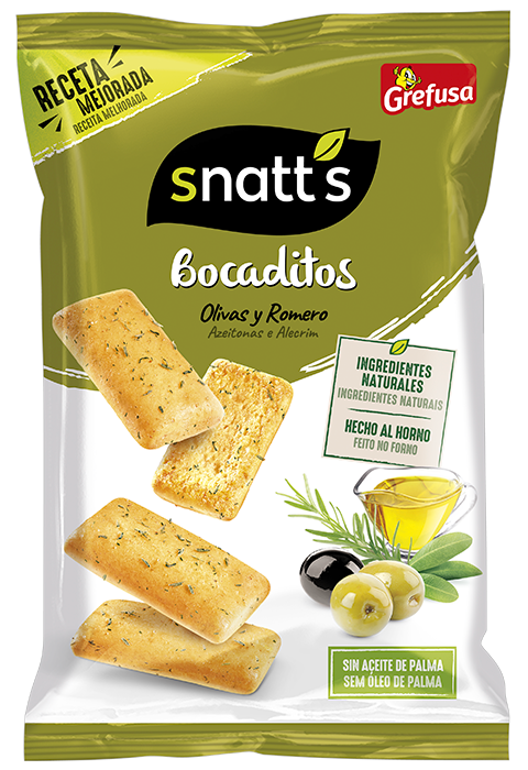Bocaditos Olive and Rosemary - 110g