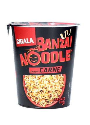 Banzai Noodles Sabor Carne - 67g