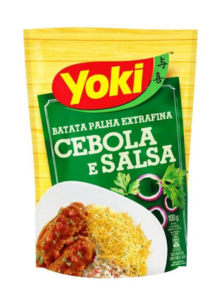 Batata Palha Extrafina Cebola e Salsa - 100g