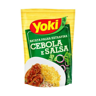 Extrafeine Strohkartoffeln, Zwiebeln und Petersilie – 100 g