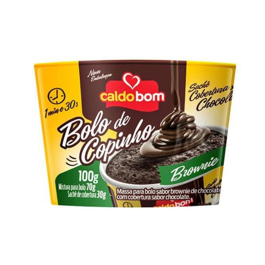 Bolo de Copinho Brownie - 100g