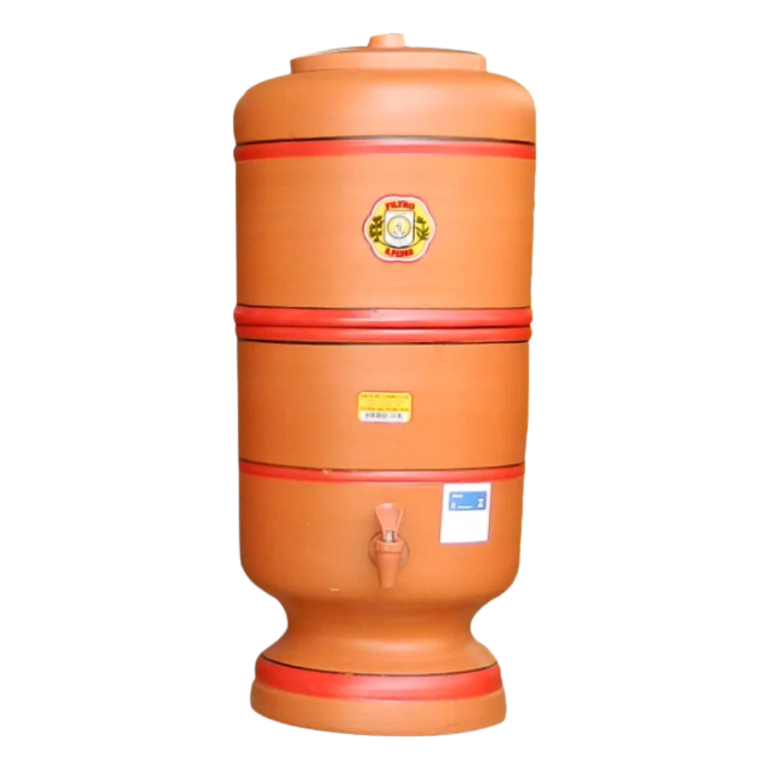 Clay Water Filter – Traditional Ceramic Water Purifier with Tap