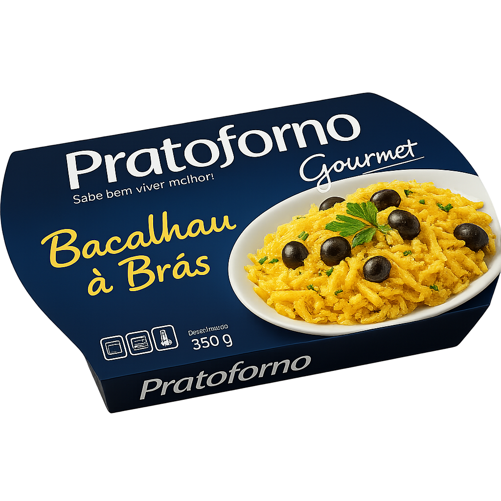 Kabeljau mit Kartoffeln "Bacalhau à Brás" - 250g