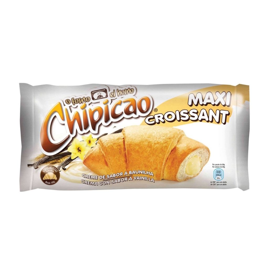Chipicao Croissant with Vanilla Filling - 50g