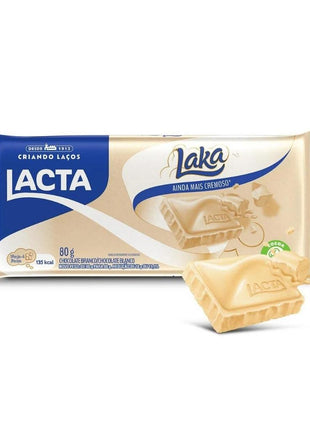 Weiße Laka-Schokolade – 80 g