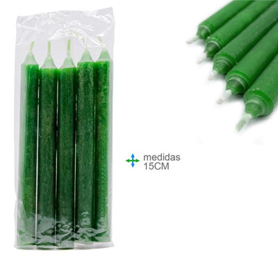 Vela Verde - 15cm