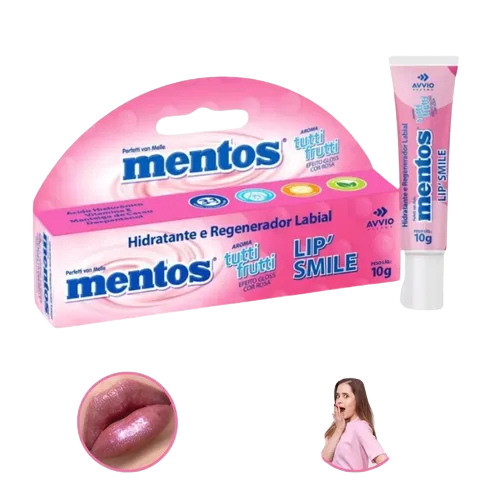 Bálsamo Labial Carmed Tutti-Frutti Mentos - 10 g