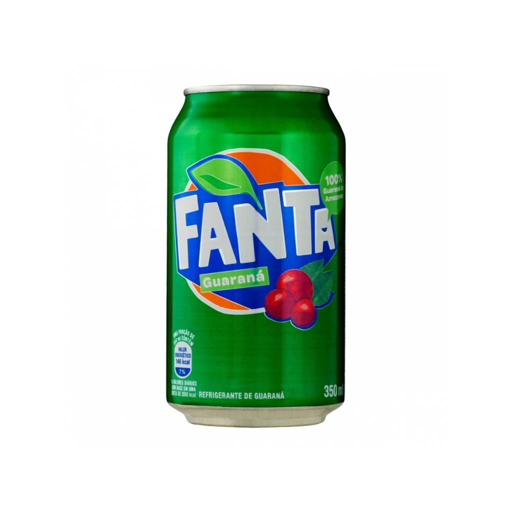 Fanta Guaraná from Brazil - 350ml