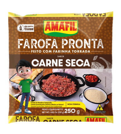 Manioc Flour Farofa with Dried Meat - 250g