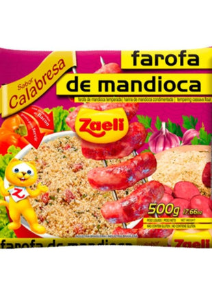Farofa de Mandioca Calabresa - 500g