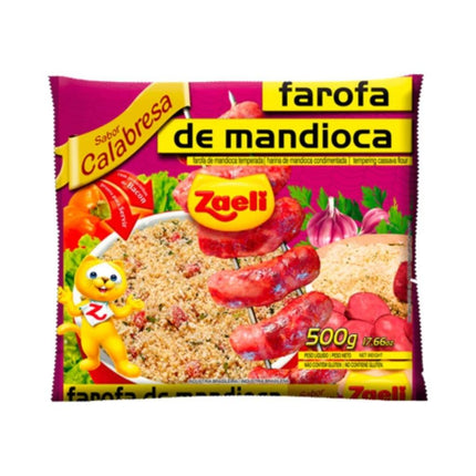 Farofa de Mandioca Calabresa - 500g