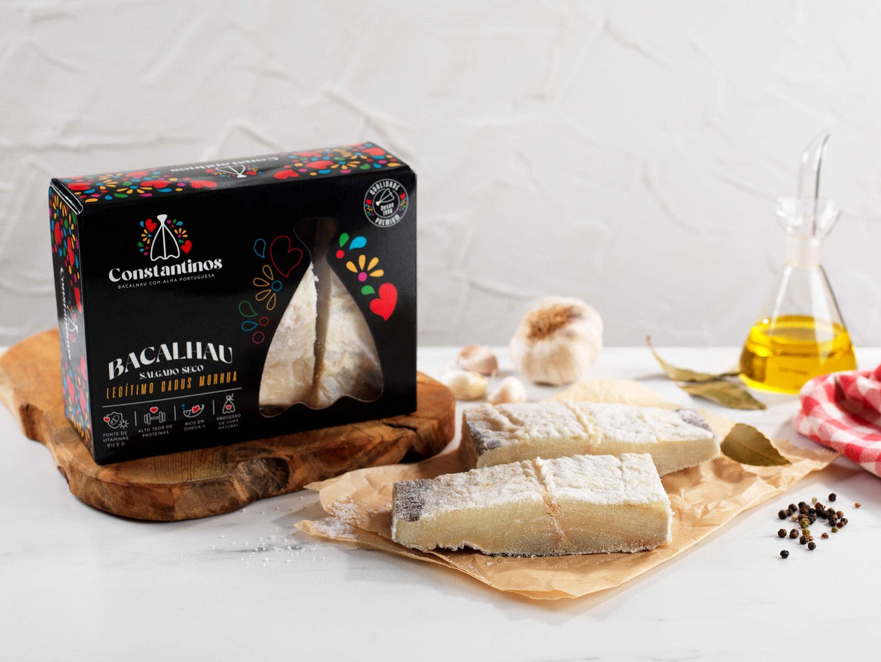 Bacalhau Crescido Cortado – 800g