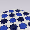 Heritage Blue Star Mosaik-Untersetzer