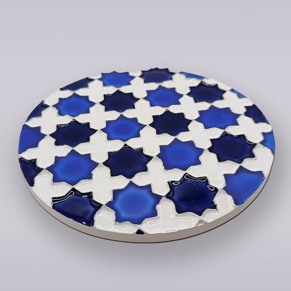 Porta-copos Heritage Blue Star Mosaic