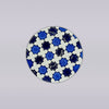 Heritage Blue Star Mosaik-Untersetzer
