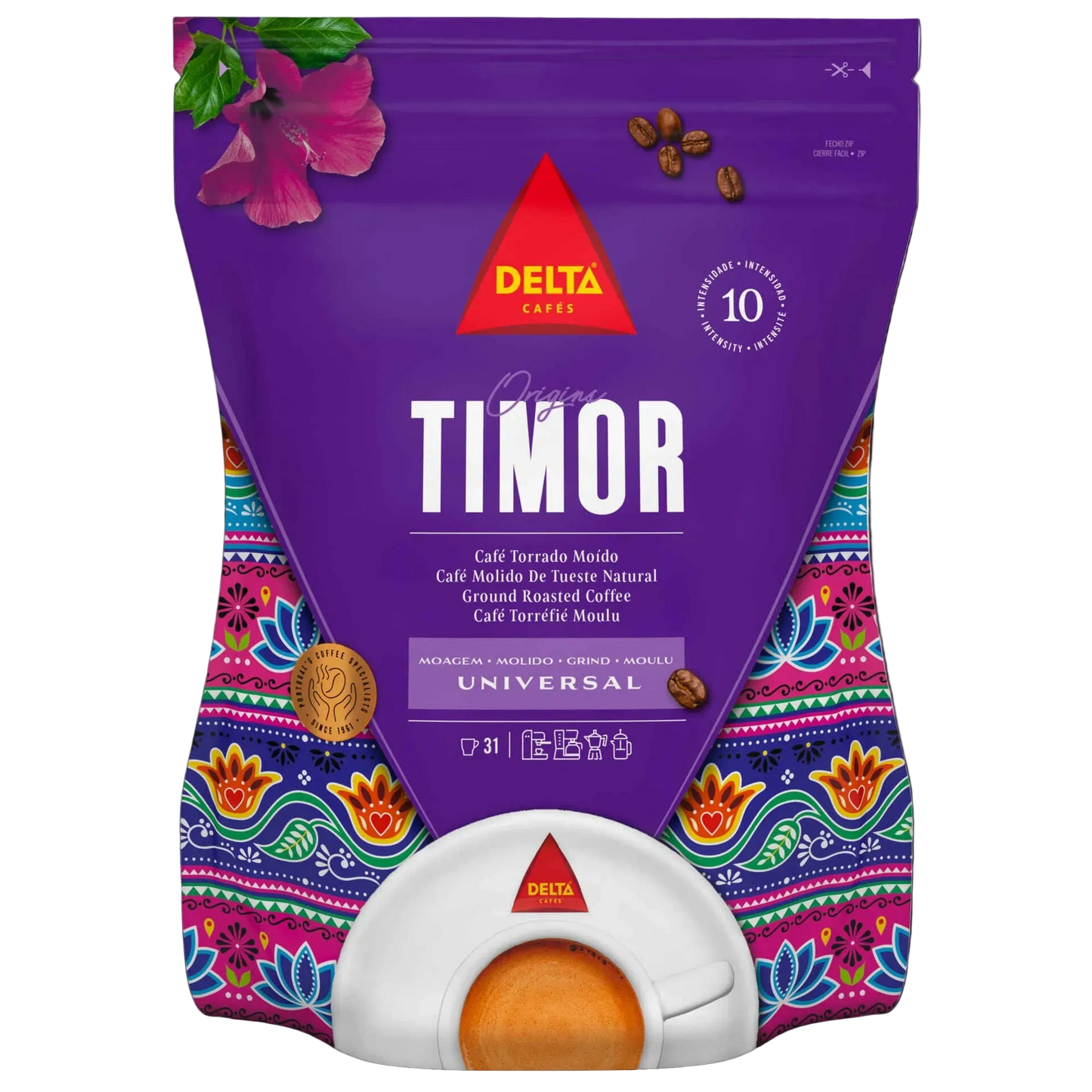 Gemahlener Kaffee aus Timor - 220g