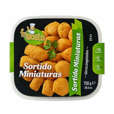 Assorted Mini Croquettes Snacks 50 pcs. – 750g
