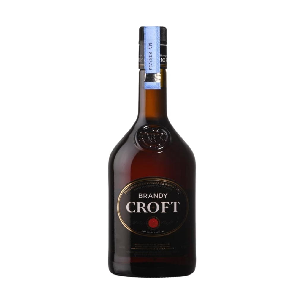 Brandy Croft bottle on a white background