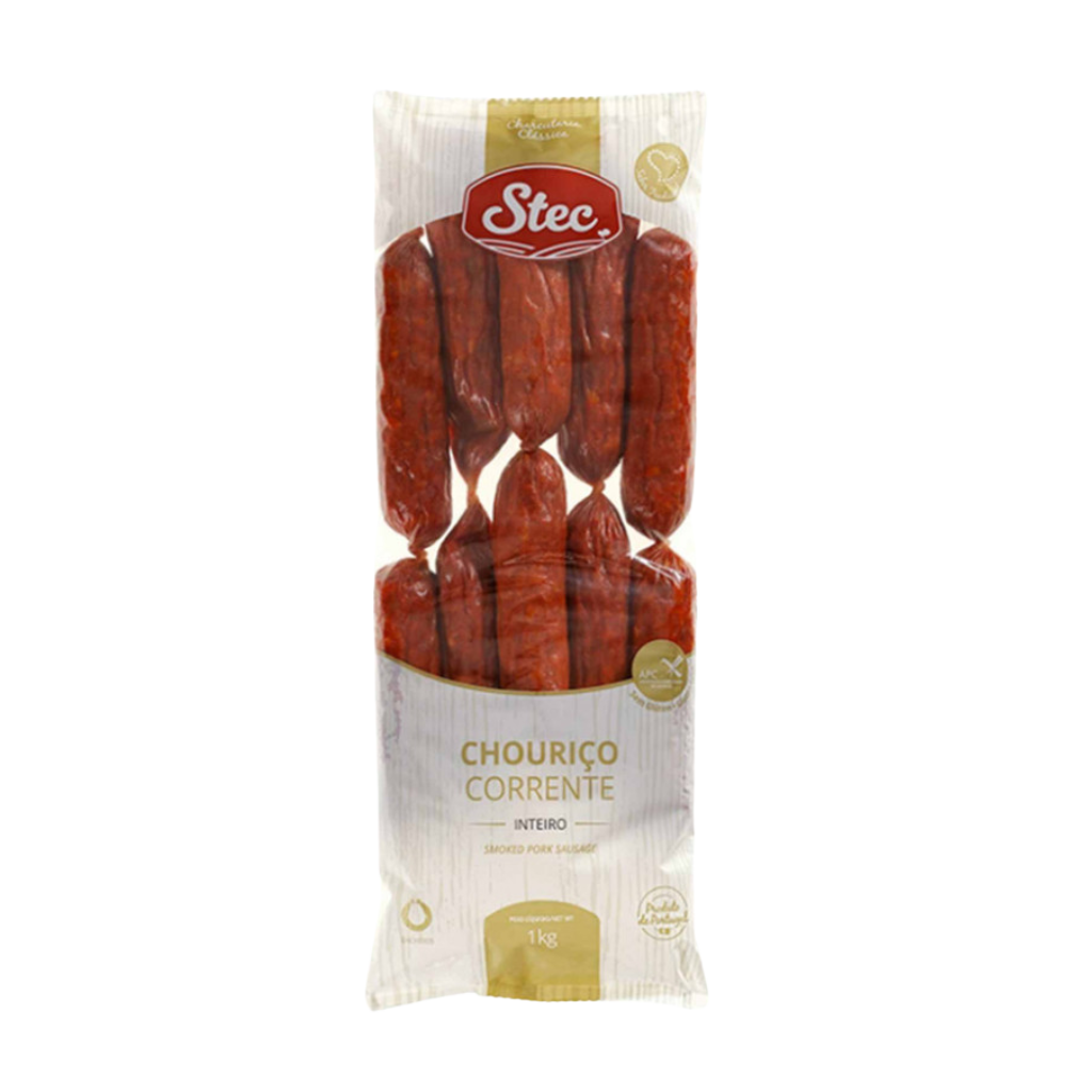 Chouriço Carne Corrente Inteiro (10 un.) - 1kg