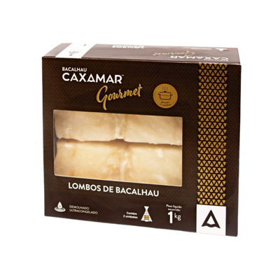 Entsalzte Gefrorene Kabeljaufilets (2 Stk.) – 1 kg