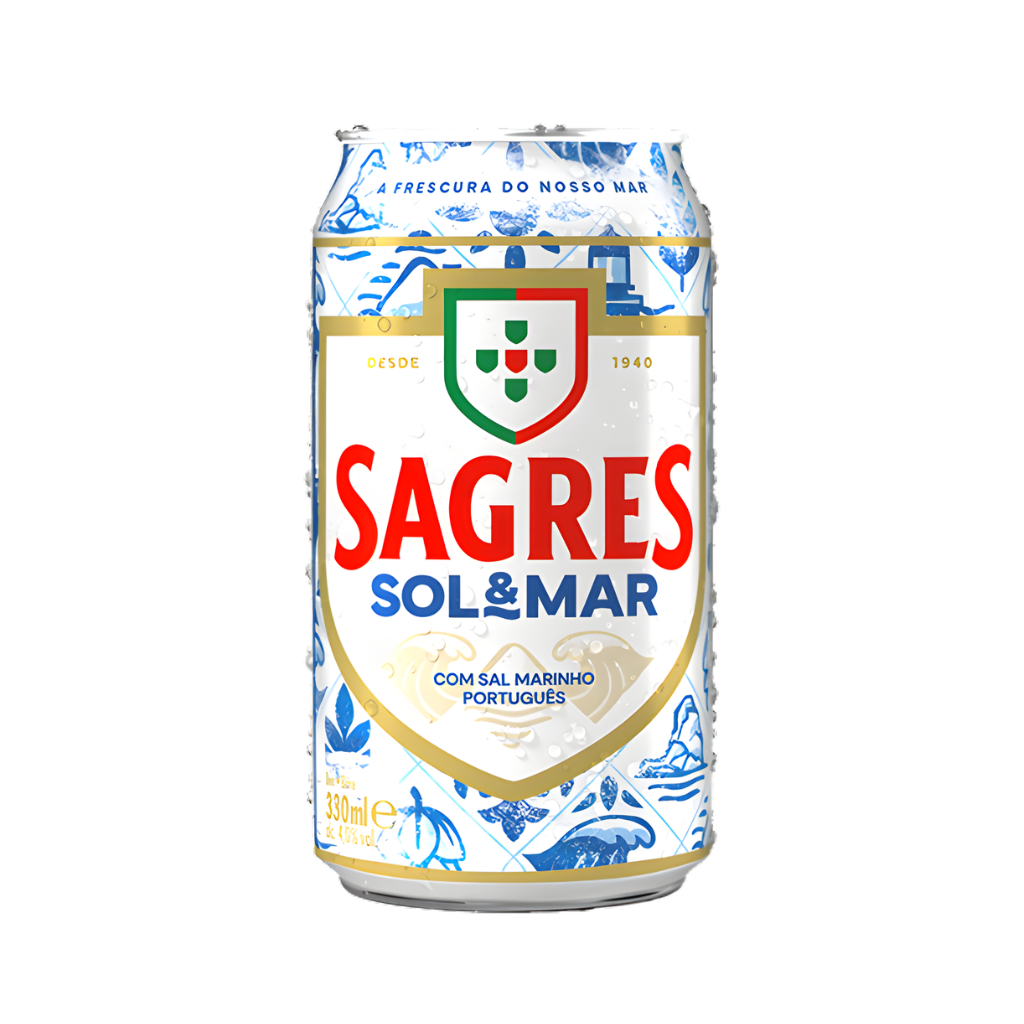 Beer Lager with Sea Salt "Sol & Mar" – 330ml