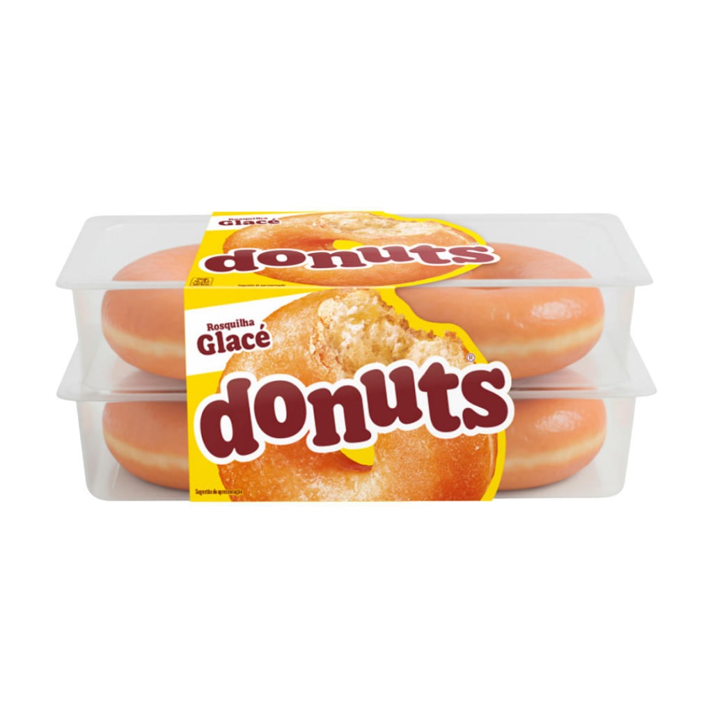Glasierte Donuts (4 Stk.) – 200 g