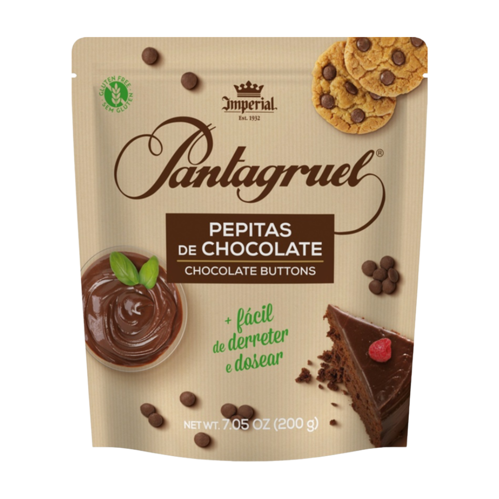 Pantagruel Chocolate Buttons 43% – 200g
