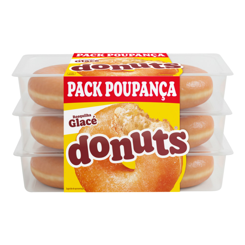 Glasierte Donuts (6 Stk.) – 300 g
