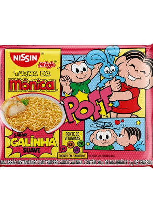Turma da Mônica Instant Noodles Gentle Chicken Flavor - 85g