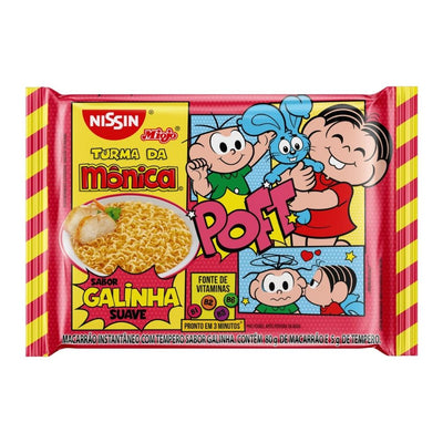 Turma da Mônica Instant Noodles Gentle Chicken Flavor - 85g