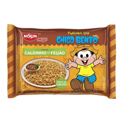 Turma do Chico Instant Noodles Bento Bean Caldinho - 75g