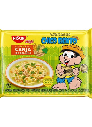 Turma do Chico Bento Instant Noodles with Chicken Soup Flavor - 75g