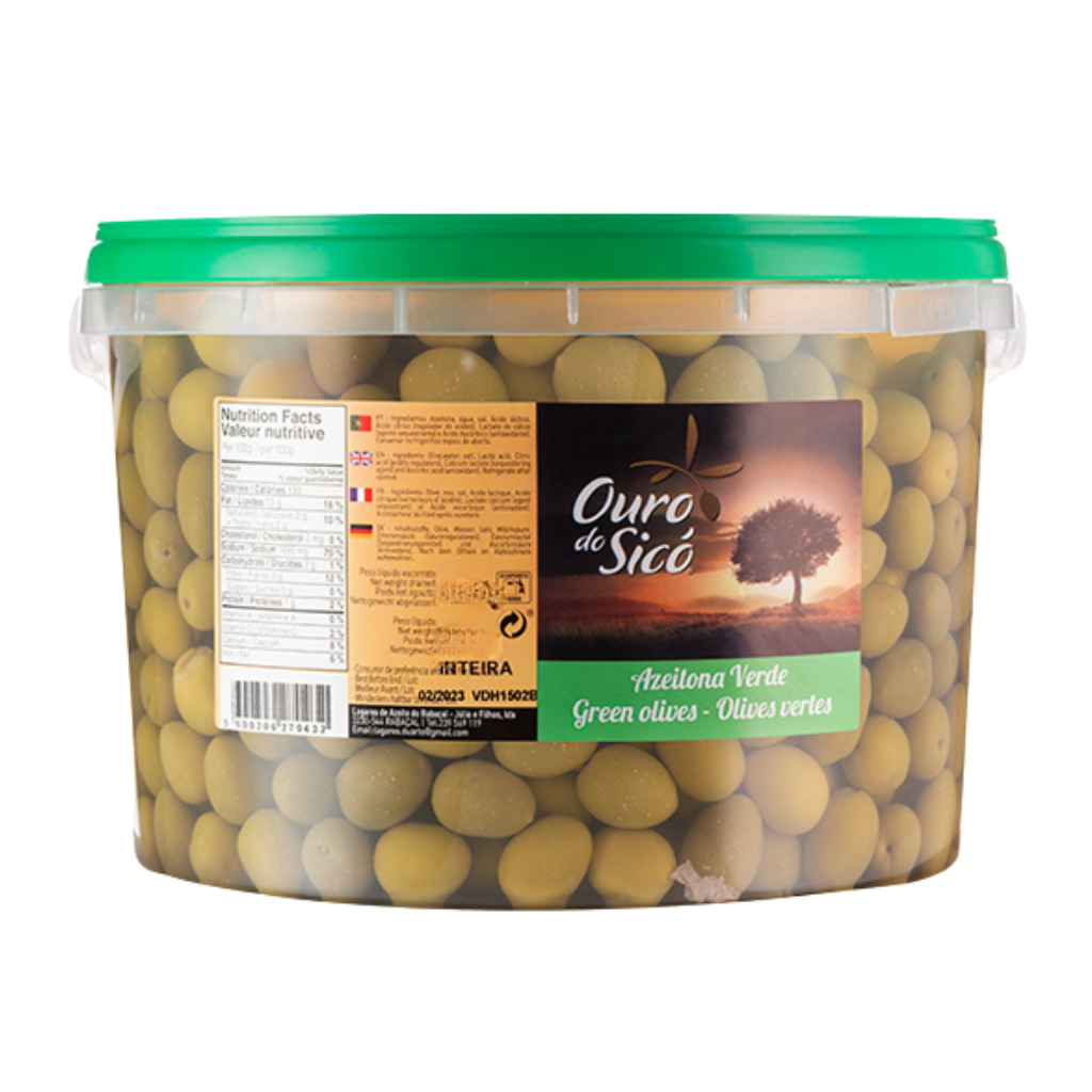 Azeitona Verde Inteira 5kg