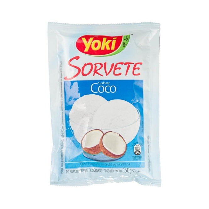 Coconut Flavor Ice Cream Powder - Yoki • 150 G – Made in Market
