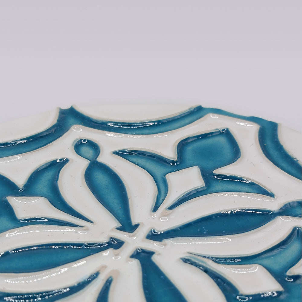Portugiesische Flor-de-Lis-Fliese – Atlantic Edition 