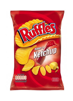 Ruffles Batatas Fritas Ketchup - 122g