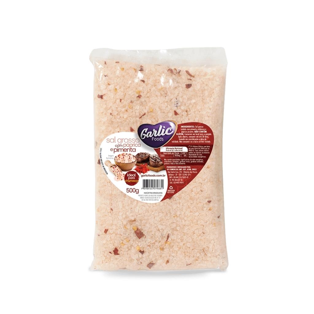 Coarse Salt with Paprika and Pepper - 500g