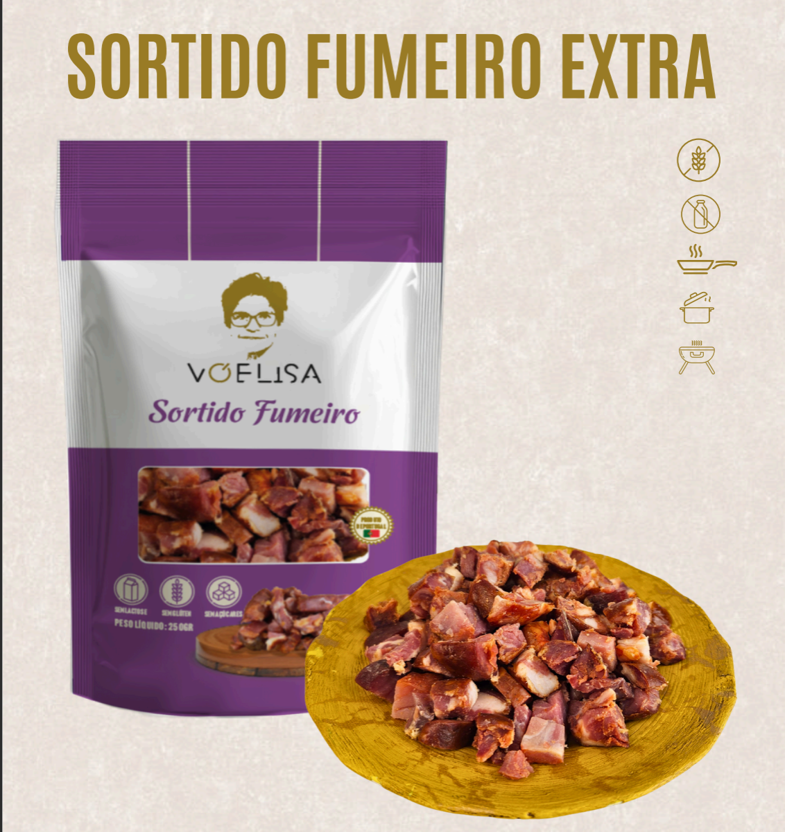 Smoked Sausage Assortment – 250g