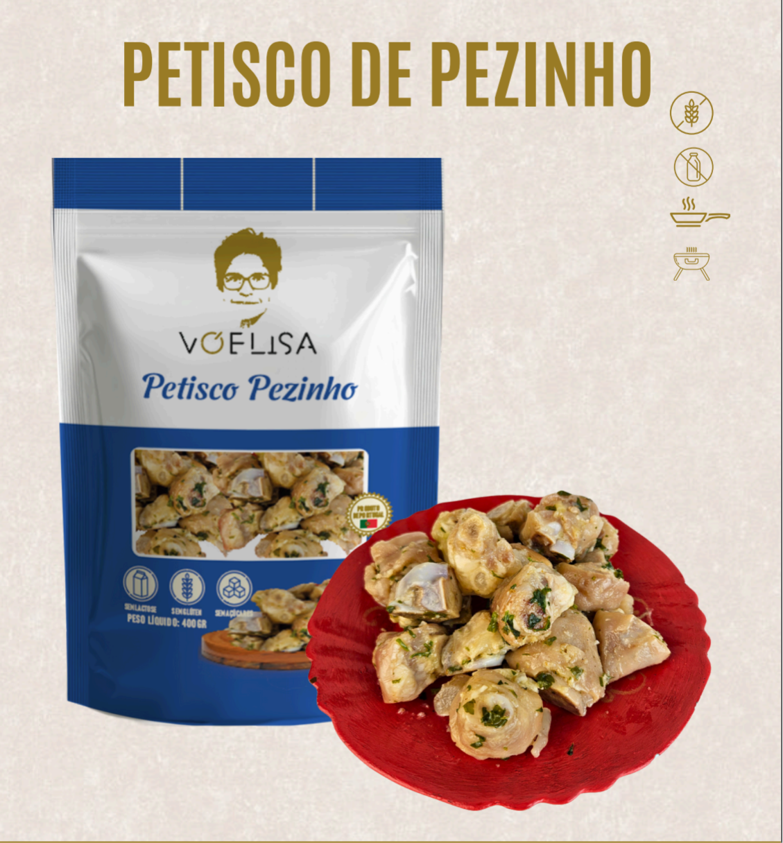 Pork Trotter Snack – 400g