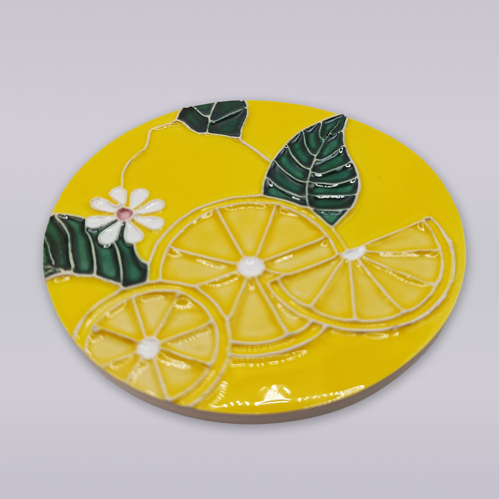 Base para copos Tejo Lemon Blossom – Edição Ribatejo
