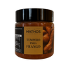Jar of Mathos chicken seasoning on a white background