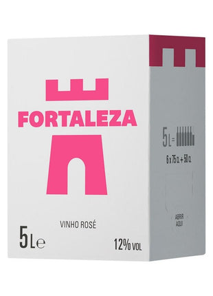 Vinho Rosé Fortaleza Bag In Box 12% - 5L