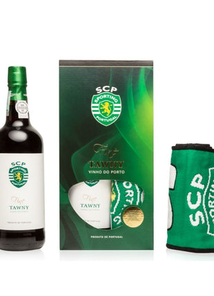 Vinho do Porto Tawny + Cachecol Sporting - 750 ml