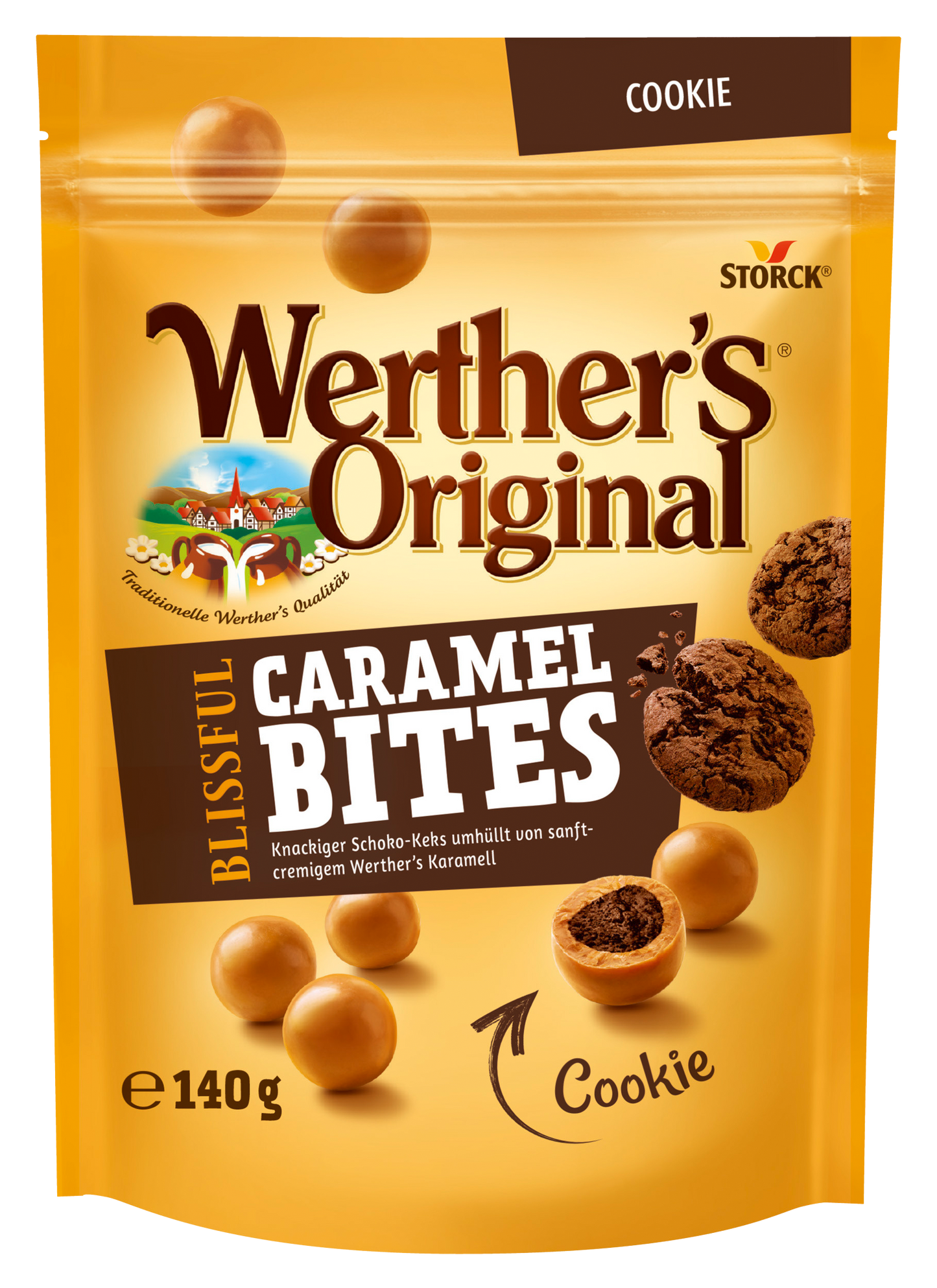 Blissful Caramel Bites Cookie - 140g