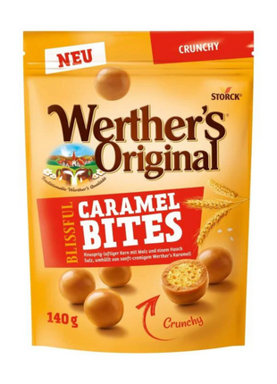 Blissful Caramel Bites Crunchy – 140 g