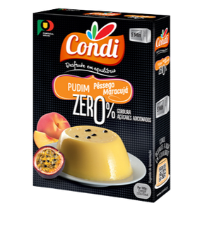Zero Peach and Passion Fruit Pudding - 22g